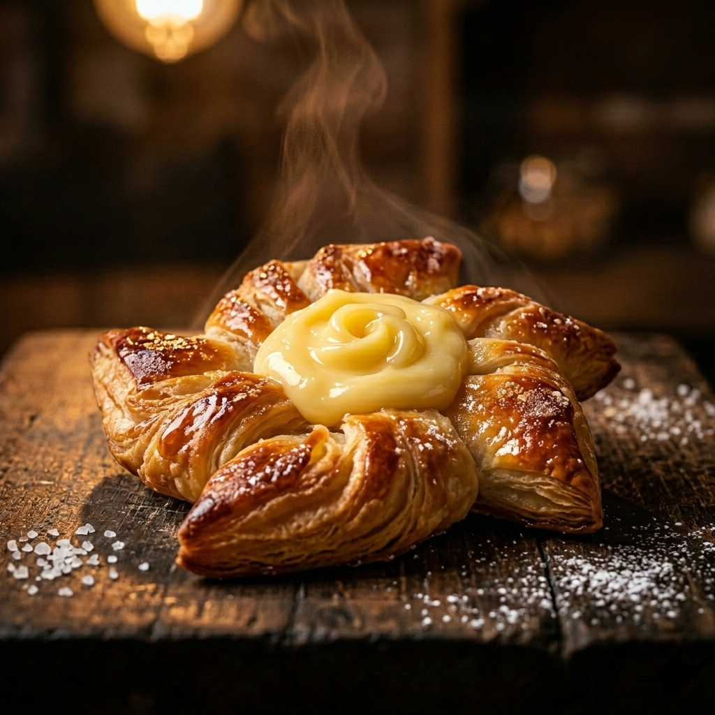 Estrellas de crema pastelera artesanal - Las Medialunas de Gre